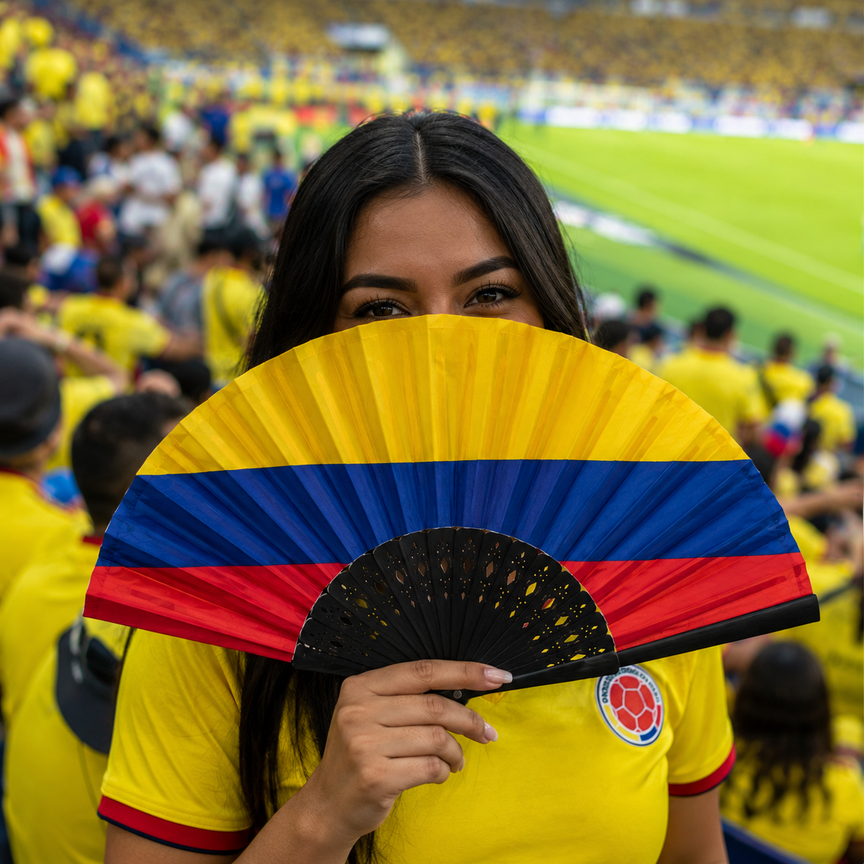 Colomia Folding fan